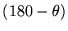 $(180-\theta )$