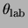 $\theta _{{\rm lab}}$